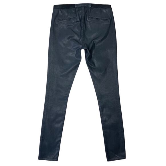 HELMUT by Helmut Lang Elastic Leggings High Gloss (Halo) Quake Size 28 NWT - Picture 10 of 16